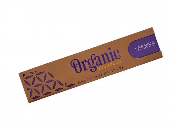 Lavendel - Organic Premium Räucherstäbchen - Song of India